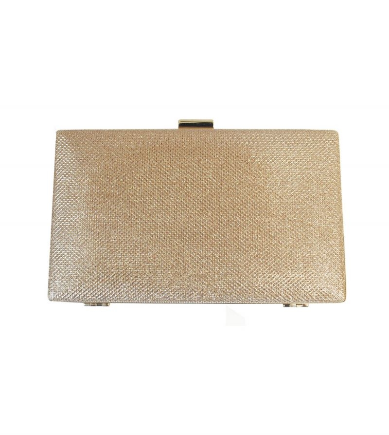 clucth de fiesta dorado con cierre de boquilla y cadena para colgar para ir de fiesta nochevieja online